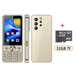UNIWA HOPE XS24 4G Touch Screen T9 Keypad Phones 3.5“ Dual SIM Smart Phone Android 8.1 2+16GB 2500mAh Cellphone Whatsapp Google