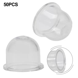 50pcs 19mm Fuel Pump For Primer Bulbs Carburetor For Primer Bulb For Chainsaws Blower Trimmer Brushcutter Lawn Mower Accessory
