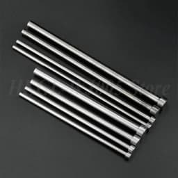Dia 0.5-25mm SKD61 Mold Ejector Pin L=100-500mm Full Hard Die Thimble Straight Ejector Push Rod Round Needle Customizable