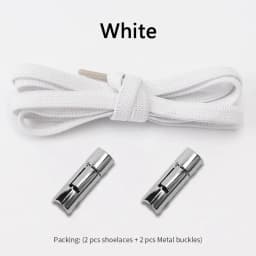 New Elastic Laces Sneakers Round Press Lock Shoelaces Without ties Kids Adult No Tie Shoelace Rubber Bands Shoes Accessories