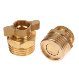1/4 3/8 1/2 Brass Drain Valve Air Compressor Drain Valve For Air Compressor Tank Replacement Part