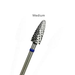 HYTOOS 5mm Flame Bit 3/32 Carbide Nail Drill Bits Manicure Burr Remove Gel Electric Milling Cutter Accessories