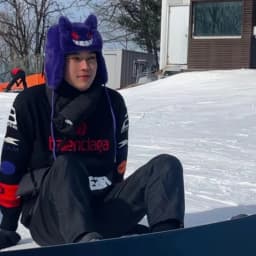 Kawaii Gengar Plush Hat Anime Winter Keep Warm Ski Windbreak Hats Cartoon Cosplay Cap Outdoors By Bike Caps Kid Festival Gifts