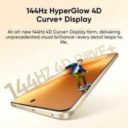 Global Version realme 15 Pro 5G Smartphone 7000mAh Battery Snapdragon 7 Gen 4 Chips 144Hz HyperGlow 4D Curve+ Display