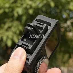 For DJI Action 5 Pro Camera Acceoories Magnetic Two Claw Adapter 1/4 Thread Universal Port Bracket For DJI Action 4/3/Osmo 360