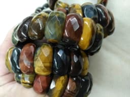 AAA Natural Stone Good Quality Black Onxy Crystal Strawberry Sodalite 12*24mm Bracelet Bangle Charm Fashion Couple Gift Jewelry
