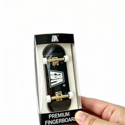 Professional Wood Mini Skateboard Complete Finger Skateboard Maple 34mm Perfect Collectible Toy Gift for Kids & Teens