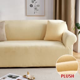 Plush Fabric Sofa Covers for Living Room 1/2/3/4 Seats Elastic Stretch Couch Cover L Shaped Sofa Slipcover Furniture Protector
