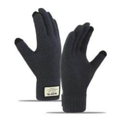 New Touchable Screen Winter Gloves Warm Knitted Touch Screen Gloves Full Finger Windproof Cold Proof Gloves Outdoor Sports