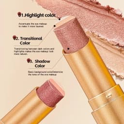 High-Temperature Resistant Makeup OPE Triple Color Eyeshadow Stick Commuting and Dating Eye-Enhancing Eyeshadow Pencil