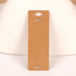 50PCS 4x11.5cm Blank Craft Paper Hanging Backing Card For Bracelet Jewelry Display Packaging Tags Handmade Accessories Wholesale
