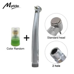LED Dental Handpiece High Speed Push Button 3 Water Spray Light Ceramic Bearings Dentistry Tips Air Turbine High Rotation Pens