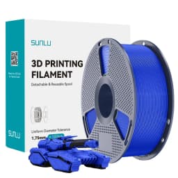 SUNLU 1KG PLA 3D Printer Filament 1.75mm Neatly Wound 3D Printing Filament Fit Most FDM 3D Printers, 1kg Spool (2.2lbs)