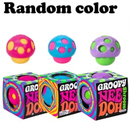 Needoh Cube Drip Fidget Sensory Toy Maltose TPR Mello Mallo Snow Ball Press Doh Change Color Relief Anxiety Focus Calm Down Gift