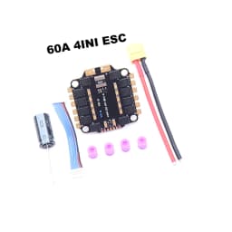 UAngel 4IN1 45A 60A ESC BLHELI_S Support 3-6S brushless motor Support DShot300 600 Multishot Oneshot PWM FPV F4 Flight Control