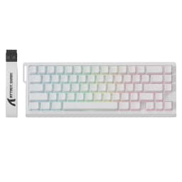 ATTACK SHARK X68PRO HE 60% Wireless Rapid Trigger Gaming Keyboard,Adjustable Actuation,8K,Hall Effect Magnetic Switch,Tri-mode