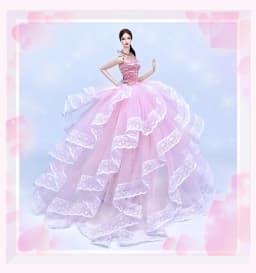 for 30cm ken wedding clothes for 30cm dress bjd clothes 30cm doll wedding dress quality goods fashion skirt princess dress