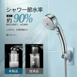 Nano-Bubble Shower, 5 Modes, Handheld Water Stopper, Pressure Boosting Function, Water-Saving Design Shower