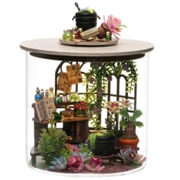Wooden Mini DIY Doll House Kit For Making And Assembling Room Models Toys Home And Bedroom Decorations With Furniture Dollhouse