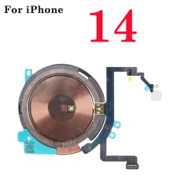 Wireless Charging Coil Flash Volume Tape For iPhone 16 17 15 14 Plus 12 13 Pro Max Charger Panel Sticker NFC Chip Flex Cable
