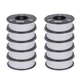 22LBS PETG Filament 3D Printer Filament 10 5 Rolls 1KG 1.75mm Bundle Multicolor Accuracy +/- 0.02mm 10kg 5kg PETG, Plastic Spool