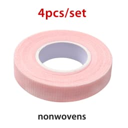 Anti-allergy 4 Rolls PE Eye Tapes Eyelash Extension Tape for Lash Breathable Micropore Fabric Easy Tear Eye Make Up Tools
