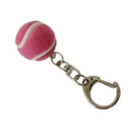 1Pcs Mini Tennis Ball Keychains With Vibrant Assorted Colors And Metal Clasps For Backpack Decor Tennis Lovers Small Gifts