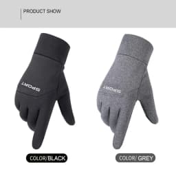 2026 High Quality Winter Men's and Women's Warm Gloves Plush Outdoor Sports Windproof and Cold Proof Bicycle Gloves
