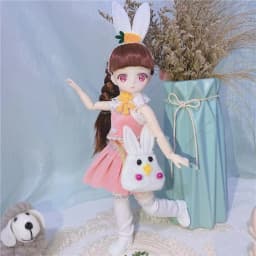1/6 Kawaii Doll 30cm Cute Blyth Doll Joint Body Fashion BJD Dolls Toys with Dress Shoes Wig Make Up Gifts for Girl pullip