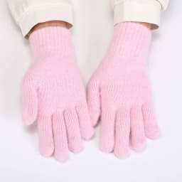 New Winter Thickened Solid Full Finger Gloves Women Men Autumn Knitted Mittens Hand Warmer Gloves Outdoor Cycling Soft Gloves