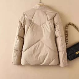 SEDUTMO Spring Oversize Duck Down Coat Women Vintage Jackets Autumn Fashion Casual Parkas ED2132