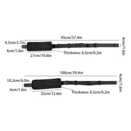 Wrist And Ankle Binding Belt Bed Restraint Fixed Upper Limbs Fixed Lower Limbs Anti-scratch Restraint Belt Limb Restraint Belt