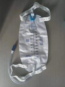 10Pcs Leg Urinary Drainage Bag 750ml 1000ml Portable Urine Collection Bag Individually Packed for Elderly Incontinence Care