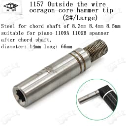 Piano Tuning Repair Tools Tuning 1131 Wrench Head Sleeve Piano Tool