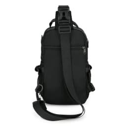 Neutral Functional Fashionable Crossbody Bag - Chest Bag, Single Shoulder, Adjustable Shoulder Strap, Perfect for Travel and Dai