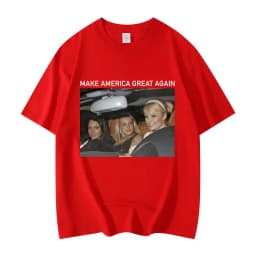 Funny Make America Great Again Meme Graphic T Shirts Fashion Aesthetic Short Sleeve T-shirts Unisex Casual Loose Cotton T-shirt