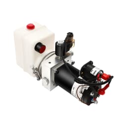 DC 12V Hydraulic Power Unit, Hydraulic Pump, Single Acting Pump 800W, for Truck, Dump Trailer
