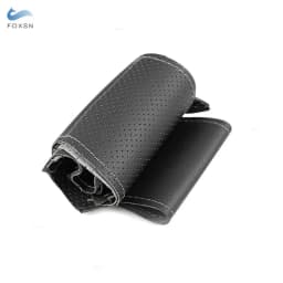Car Perforated Microfiber Leather Steering Wheel Cover For BMW M Sport G30 G31 G32 G11 G20 G21 X3 G01 X4 G02 X5 G05 G14 G15 G16