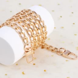 Metal Purse Chain Strap Handle Replacement Chain Handbag Shoulder Bag Chain Accessories Handle for Bags