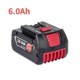 18v Rechargeable Batteries For BOSCH 18V Performance 6.0Ah LITHIUM-ION GDS250-Li GSR180-Li GKS185-Li GWS180-Li GSB185-Li Battery