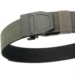 TUSHI Brand Double Layered Thickened Tactical Belt Men's Enthusiasts Outdoor Nylon 3.8 Upgraded Automatic Buckle Gun