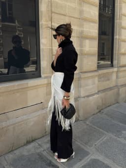 Beige Fringe Wrap Skirt Solid Tie Waist Boho Style Elegant Women Fashion All-match Mini Skirts Party Chic Casual Vacation Outfit