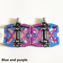 2021 New Wide Flat Mountain Road Cycling Bicycle Bike Pedal 3 Sealed Bearings 9/16 MTB BMX Pedals 5 Colors Available