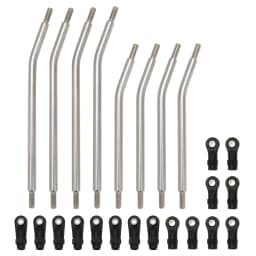 MEUS Racing Stainless Steel Links Set for 1/10 Axial Capra 1.9 UTB RC Crawlers