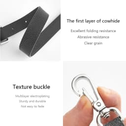Bag Shoulder Strap For Longchamp M Leather Shoulder Bag Strap Durable Belt Slung Crossbody No Drilling Replacement Accessories