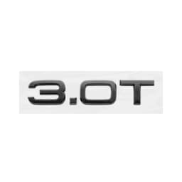 Glossy Black 192mm 275mm Car Styling Hood Front Bonnet Grill Rear Trunk S4 Badge Emblem Stickers For Audi S4 2010-2019 Accessory