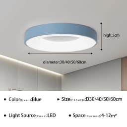 Modern LED Ceiling Lamp for Living Dining Room Corridor Bedroom Balcony Macaron Colorful Chandelier Home Decor Lighting Fixture