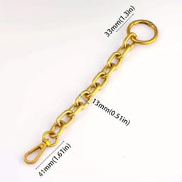 Purse Extender Chain, Metal Purse Strap Extender Bag Extender Chain Purse Bag Chain Accessories for Purse Making Supplies