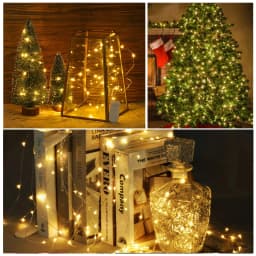 1m 2m 4m LED String Light Waterproof Led Copper Wire Fairy Lights Battery Powered DIY Wedding Party Christmas Decoration Garland