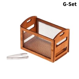 1Set 1:12 Dollhouse Miniature Wooden Bread Rack Cake Shelf Storage Box/Basket With Baking Clip DollHouse Scene Decor Accessories